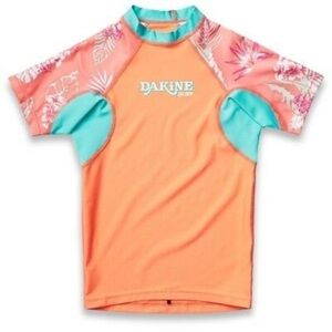 Dakine RashGuard Girls 8 orange NWT
